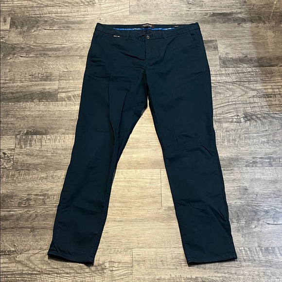 Scotch & Soda Men's Navy Blue Pants